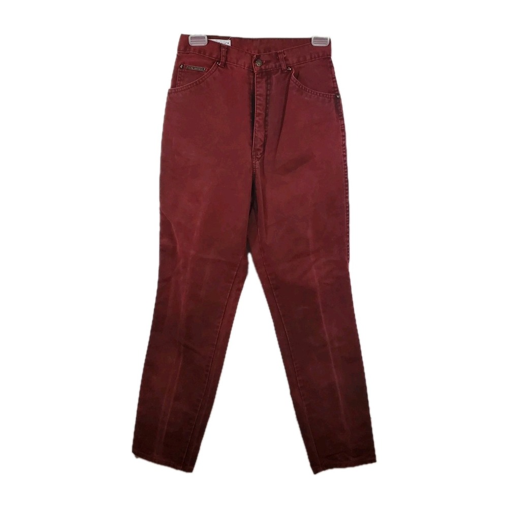 Gloria Vanderbilt Jeans For Marjani Womens Size 9 Vinyage Straight Leg Red